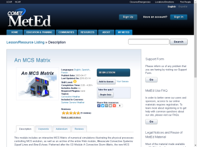 Thumbnail for An MCS Matrix resource