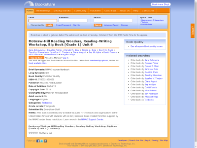 Thumbnail for McGraw-Hill Reading Wonders, Reading-Writing Workshop, Big Book [Grade 1] Unit 6 resource