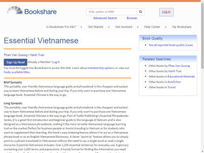 Thumbnail for Essential Vietnamese resource