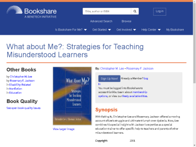 Thumbnail for What about Me?: Strategies for Teaching Misunderstood Learners resource