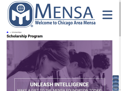 Thumbnail for Chicago Area Mensa Scholarship resource