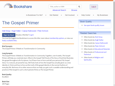 Thumbnail for The Gospel Primer resource