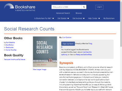 Thumbnail for Social Research Counts resource