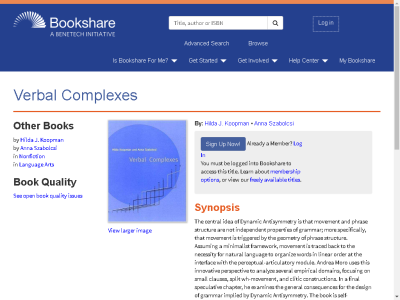 Thumbnail for Verbal Complexes resource