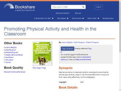 Thumbnail for Promoting Physical Activity and Health in the Classroom resource
