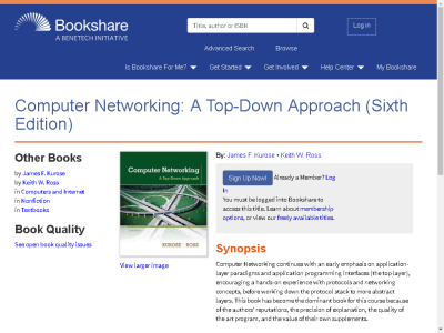 Thumbnail for Computer Networking: A Top-Down Approach (Sixth Edition) resource