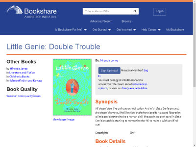 Thumbnail for Little Genie: Double Trouble resource