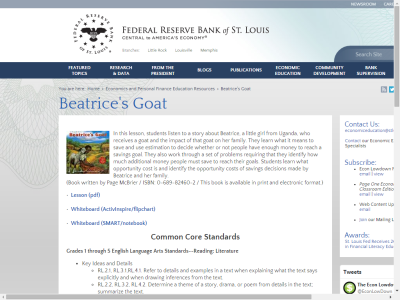 Thumbnail for Storybook and Lesson: Beatrice's Goat resource
