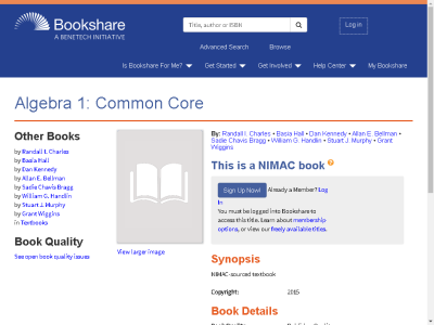 Thumbnail for Algebra 1: Common Core resource