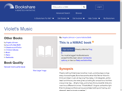Thumbnail for Violet's Music resource
