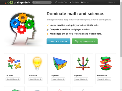 Thumbnail for CK-12 braingenie resource