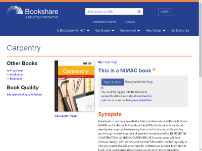 Thumbnail for Carpentry resource