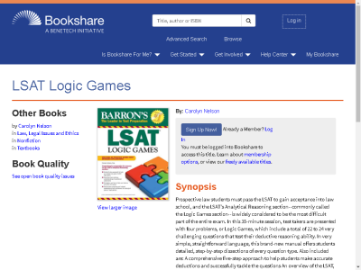 Thumbnail for LSAT Logic Games resource