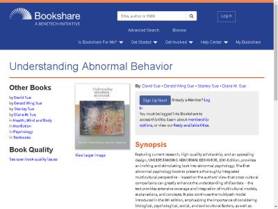 Thumbnail for Understanding Abnormal Behavior resource