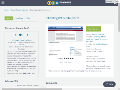 Thumbnail for Estimating Rational Numbers resource