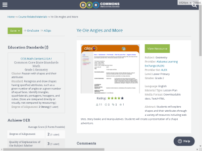 Thumbnail for Ye Ole Angles and More resource