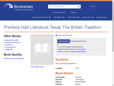 Thumbnail for Prentice Hall Literature Texas The British Tradition resource