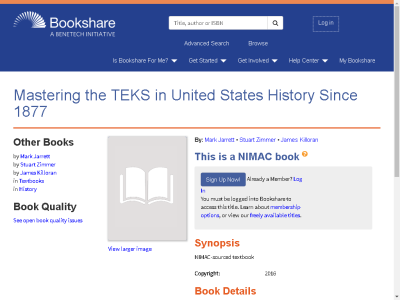 Thumbnail for Mastering the TEKS in United States History Since 1877 resource