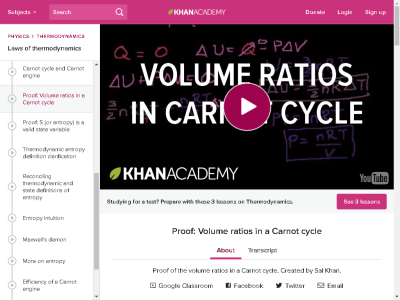 Thumbnail for Proof: Volume ratios in a carnot cycle resource