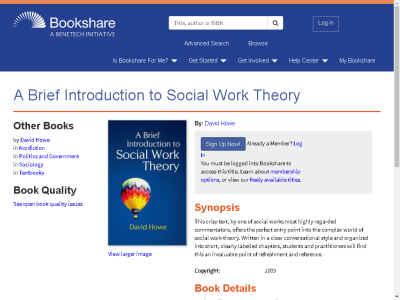 Thumbnail for A Brief Introduction to Social Work Theory resource