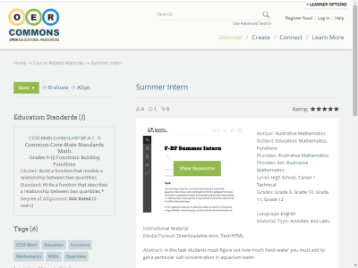 Thumbnail for Summer Intern resource