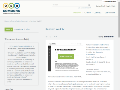 Thumbnail for Random Walk IV resource