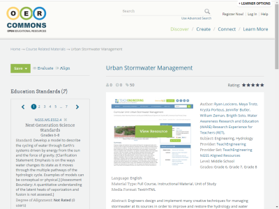 Thumbnail for Urban Stormwater Management resource