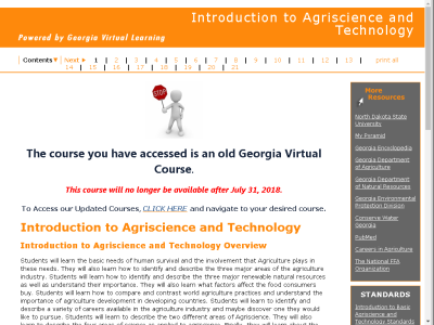 Thumbnail for Introduction to Agriscience and Technology resource