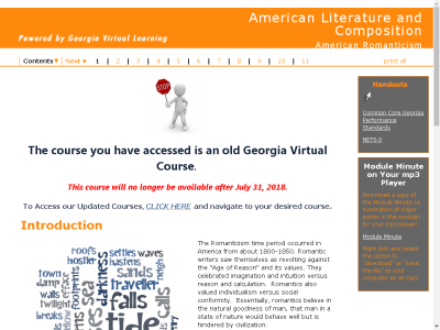 Thumbnail for American Literature and Composition : American Romanticism resource