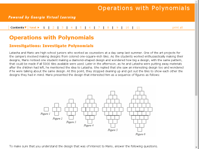 Thumbnail for Operations with Polynomials resource