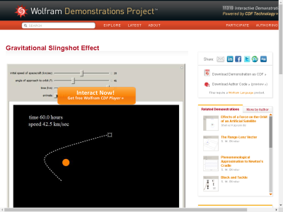 Thumbnail for Gravitational Slingshot Effect resource