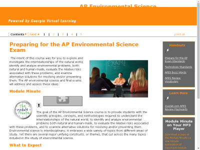 Thumbnail for AP Environmental Science : Preparing for the AP Environmental Science Exam resource