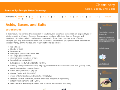 Thumbnail for Chemistry : Acids  Bases  and Salts resource