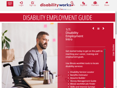 Thumbnail for disabilityworks Employment Step Guide resource