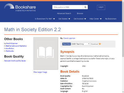 Thumbnail for Math in Society Edition 2.2 resource