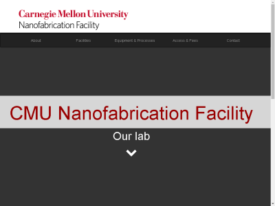 Thumbnail for Carnegie Mellon Nanofabrication Facility resource