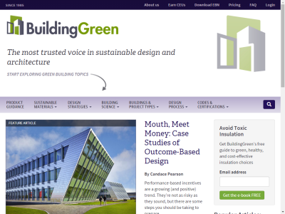 Thumbnail for Building Green resource