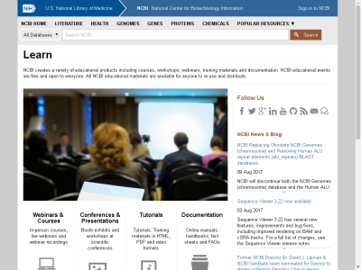 Thumbnail for NCBI: Learn resource