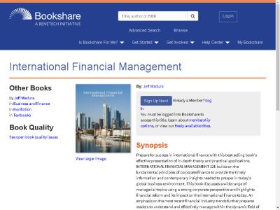 Thumbnail for International Financial Management resource