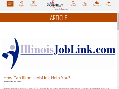 Thumbnail for How can Illinois JobLink help you? resource