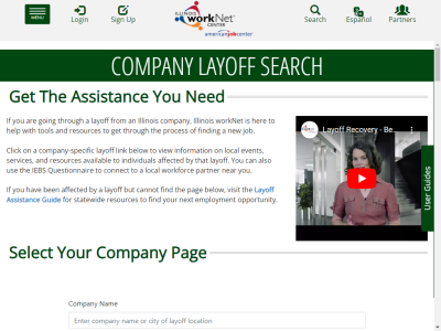 Thumbnail for Company Layoff Search resource