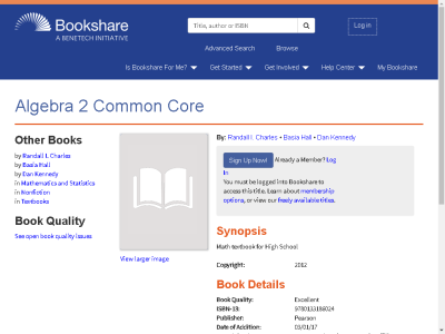 Thumbnail for Algebra 2 Common Core resource