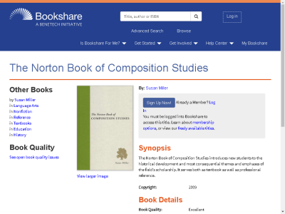 Thumbnail for The Norton Book of Composition Studies resource