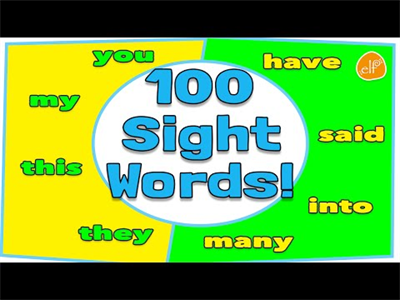 Thumbnail for 100 Sight Words Collection for Children - Dolch Top 100 Words resource