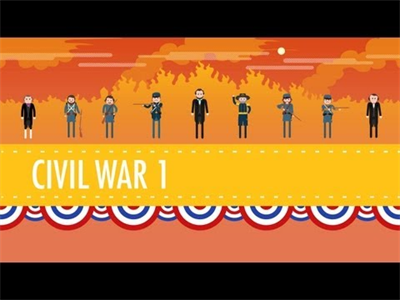 Thumbnail for The Civil War, Part I: Crash Course US History #20 resource