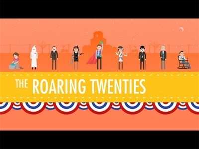 Thumbnail for The Roaring 20's: Crash Course US History #32 resource