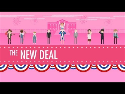 Thumbnail for The New Deal: Crash Course US History #34 resource
