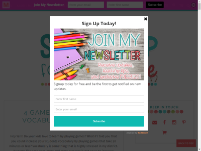 Thumbnail for Four Games for Increasing Student Vocabulary resource