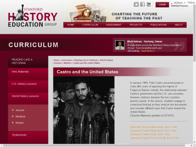 Thumbnail for How did Fidel Castro view the United States? resource
