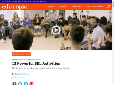 Thumbnail for 13 Powerful SEL Activites resource